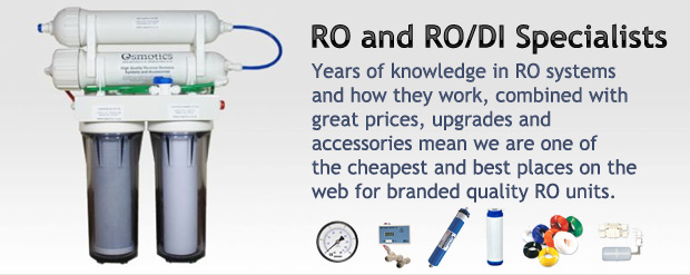 We are Reverse Osmosis and RO/DI specialists