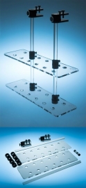 Hanging Double Plate Frag Rack 20 Hole